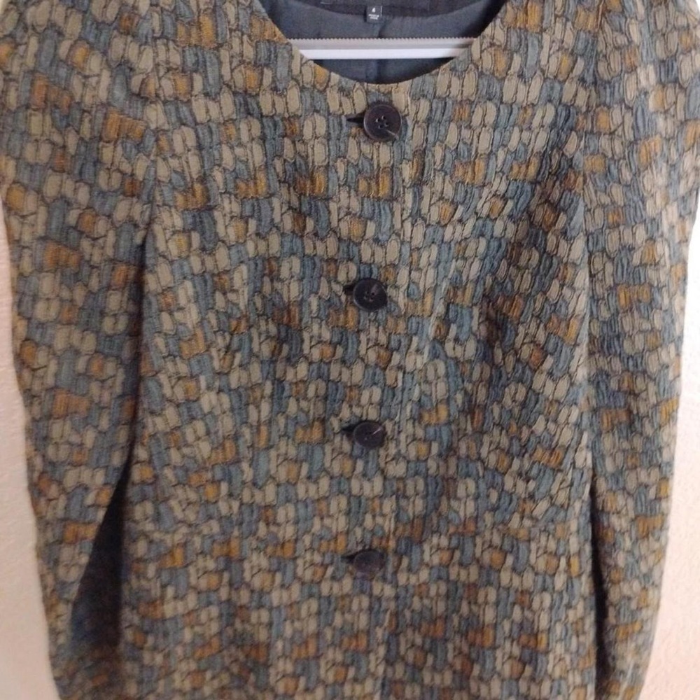 Lafayette 148 New York Quiet Luxury Grandma core Blazer preppy clean light